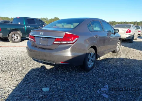 2014 Honda Civic Lx from USA, damaged, VIN 19XFB2F5XEE205035